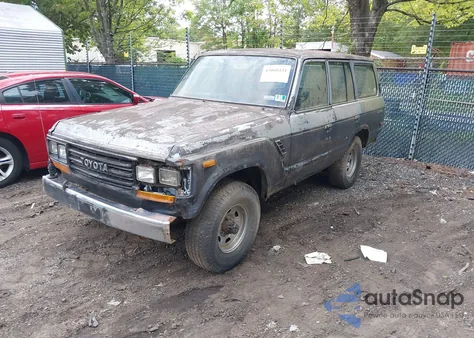 1988 Toyota Land Cruiser Fj62 Gx из США, поврежденный, VIN JT3FJ62G1J0086946